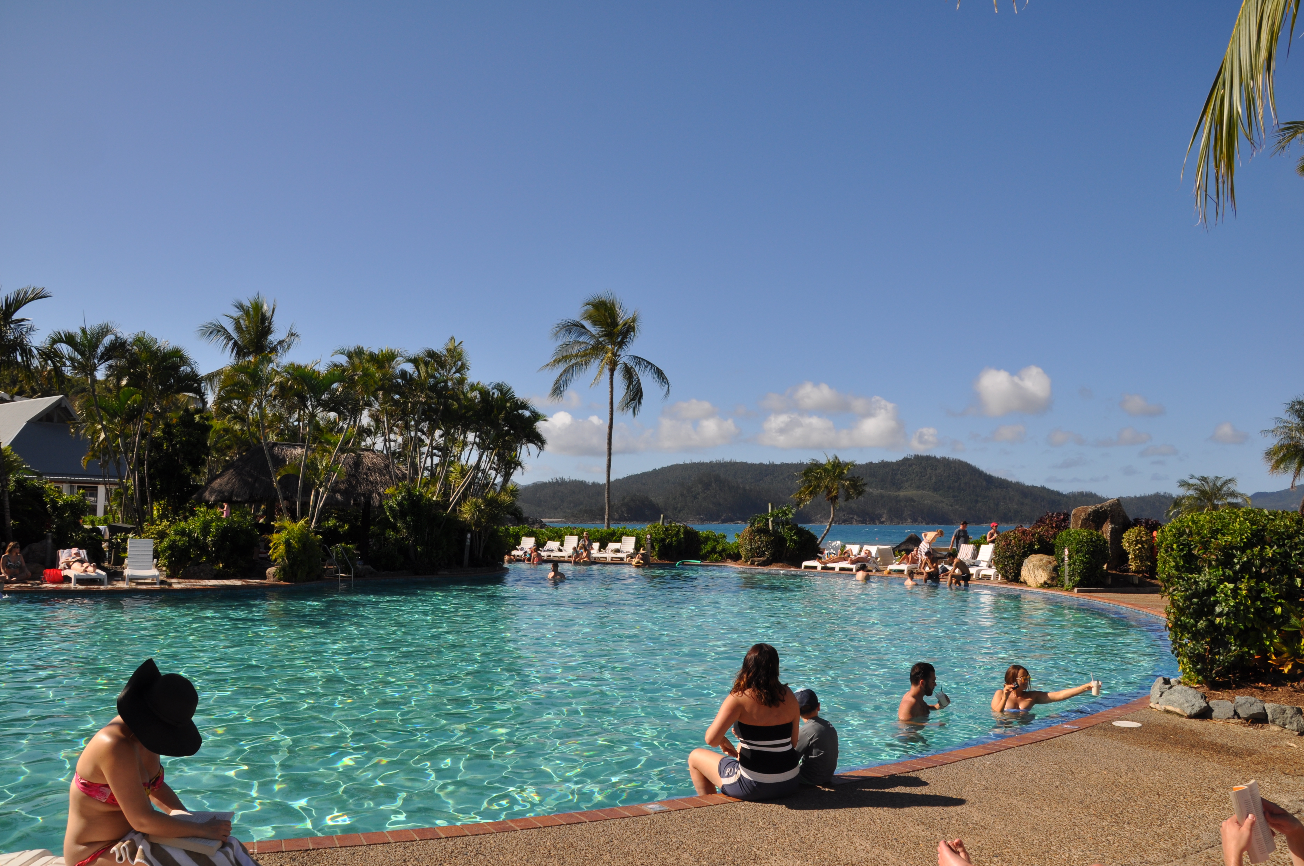 hamilton island by the sea with three family travel pool whitsundays queensland
