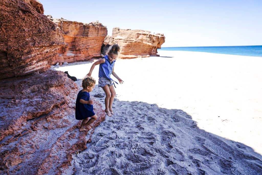 A little at large by the sea with three broome western australia
