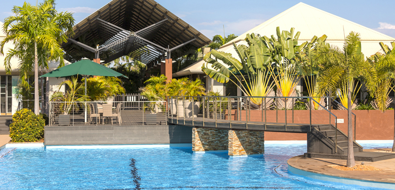 Swimming Pool Oaks Cable Beach Sanctuary Resort Hotel Broome